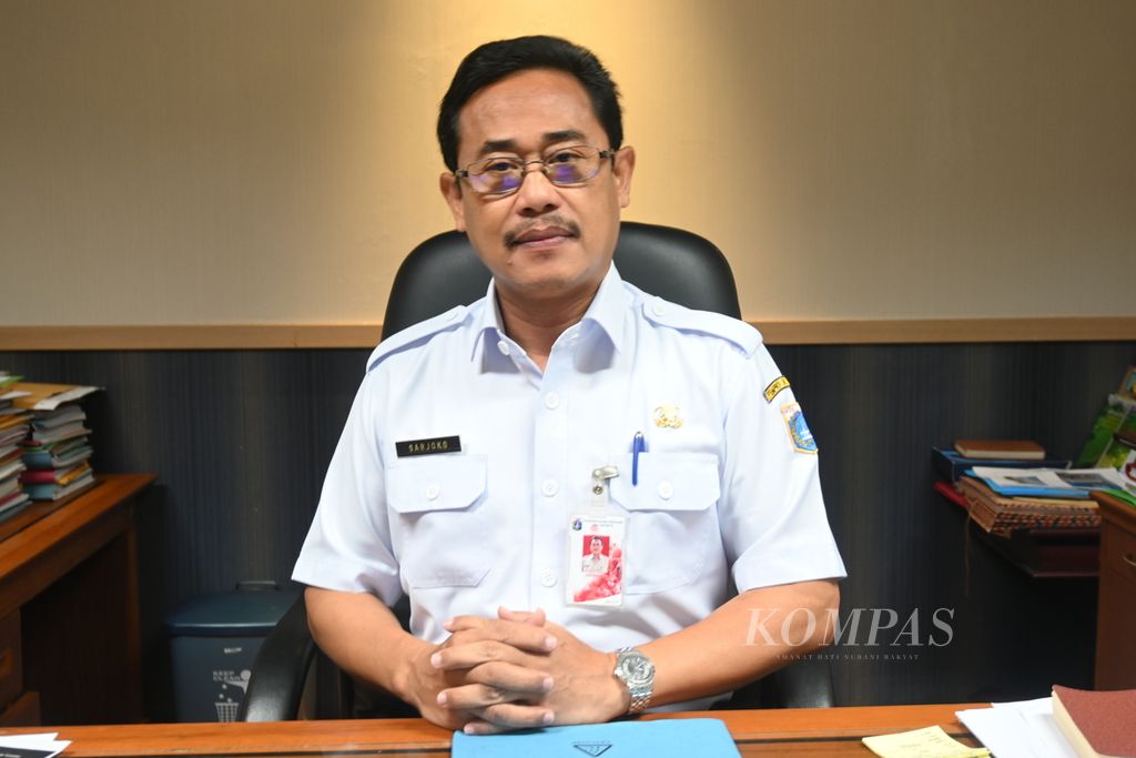 Kepala Dinas Perumahan Rakyat dan Kawasan Permukiman DKI Jakarta Sarjoko