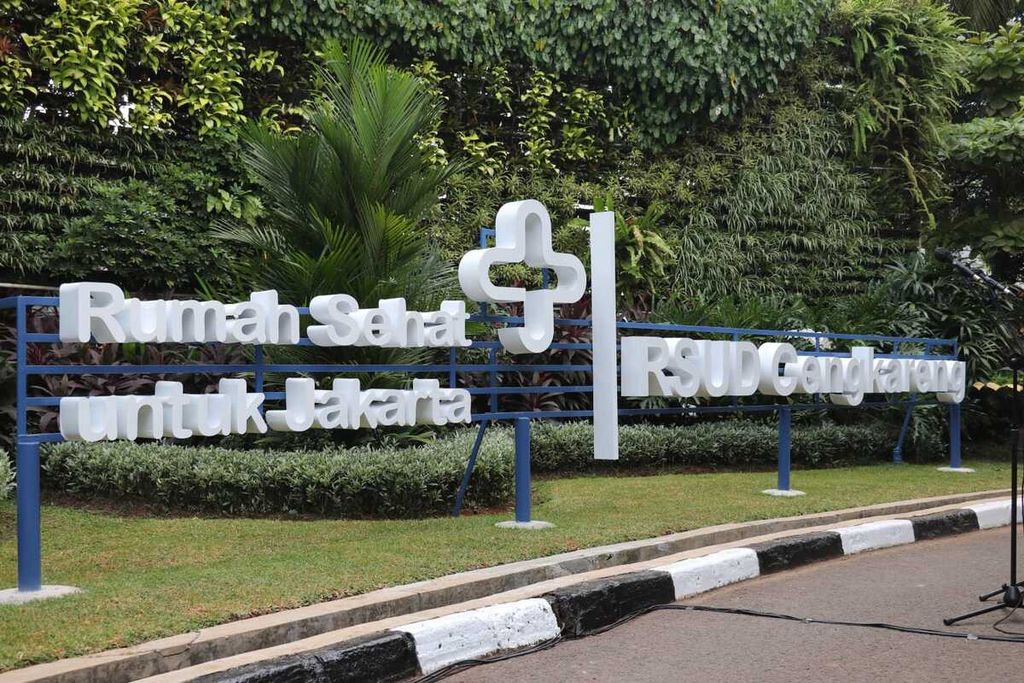 Nama RSUD Cengkareng di Jakarta Barat kini ditambahi Rumah Sehat untuk Jakarta dengan logo baru. Penjenamaan Rumah Sehat untuk Jakarta bagi 31 RSUD diluncurkan Gubernur DKI Jakarta Anies Baswedan di RSUD Cengkareng, Rabu (3/8/2022).