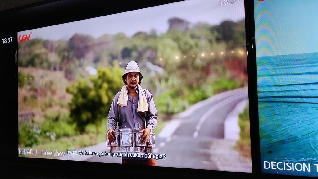 Cuplikan film <i>Pepadu</i> karya Ming Muslimin yang diputar dalam program ”Sinema Akar Rumput” di Mataram, Nusa Tenggara Barat, Selasa (5/7/2022) lalu.