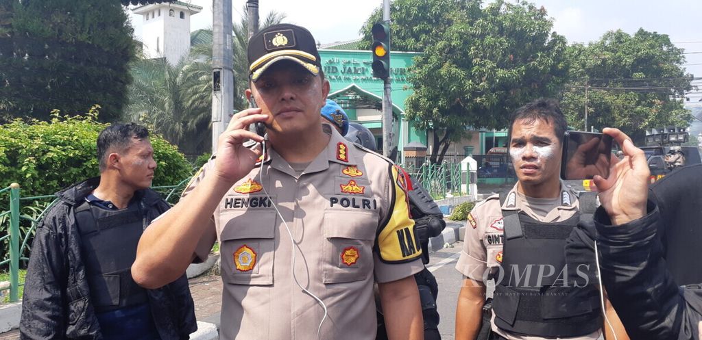 Kepala Kepolisan Resor Metro Jakarta Barat Komisaris Besar Hengki Haryadi
