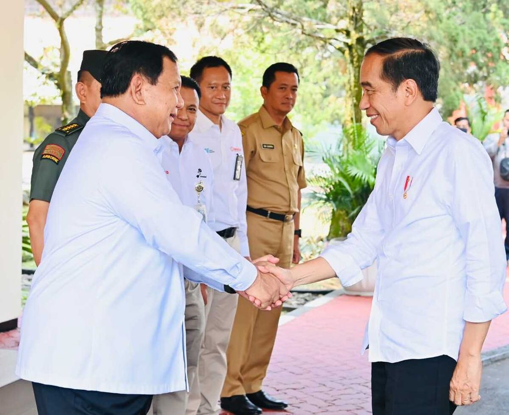 Presiden Joko Widodo berkunjung ke PT Pindad (Persero) dalam kunjungan kerjanya ke Provinsi Jawa Barat, Selasa (19/9/2023). 