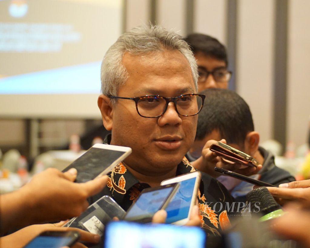Anggota KPU, Arief Budiman.