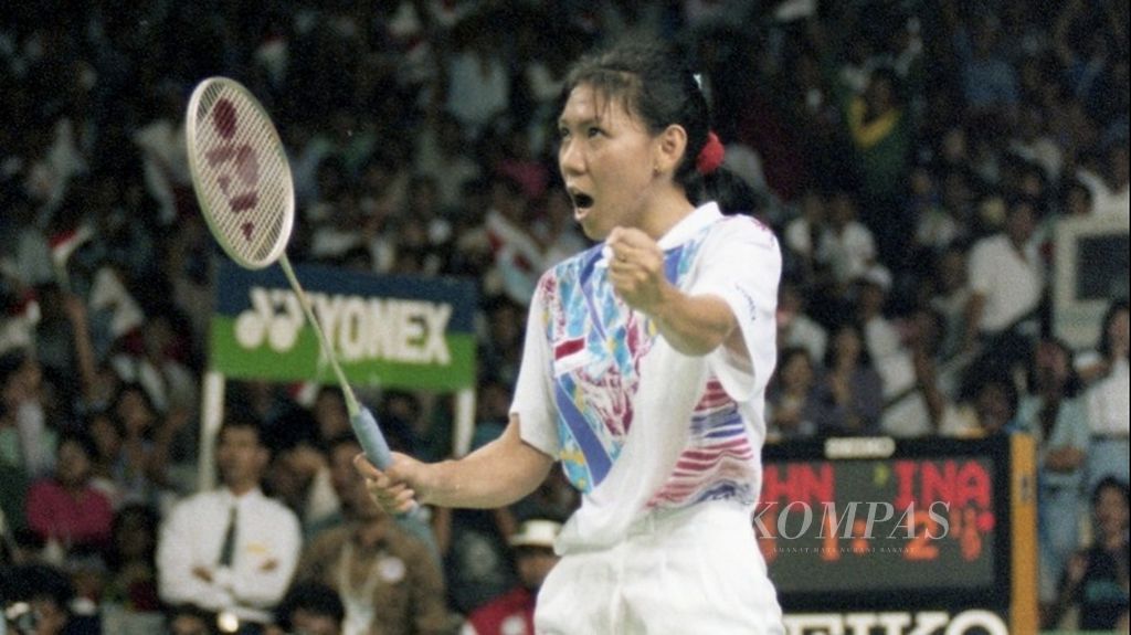 Susy Susanti menjadi pembuka kemenangan Indonesia ketika menghadapi pemain China, Ye Zhaoying, pada final Piala Uber di Istora Senayan, Jakarta, 20 Mei  1994. Susy menaklukkan Ye Zhaoying, 11-4, 12-10.