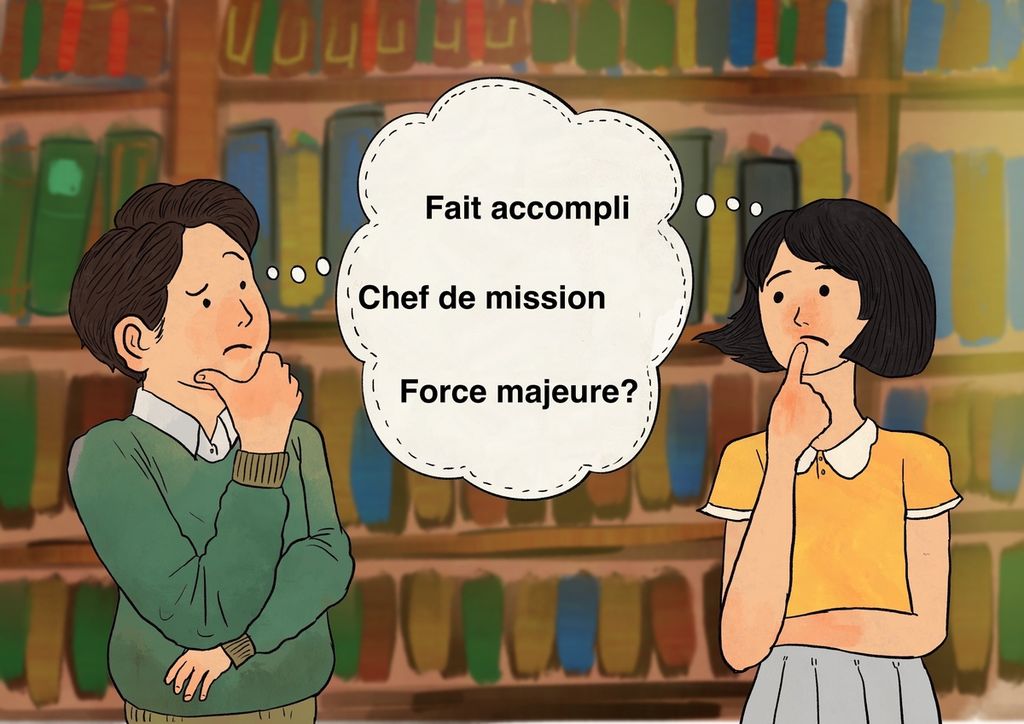 Berbagai ungkapan bahasa Perancis bisa digunakan untuk memperkaya sebuah tulisan.