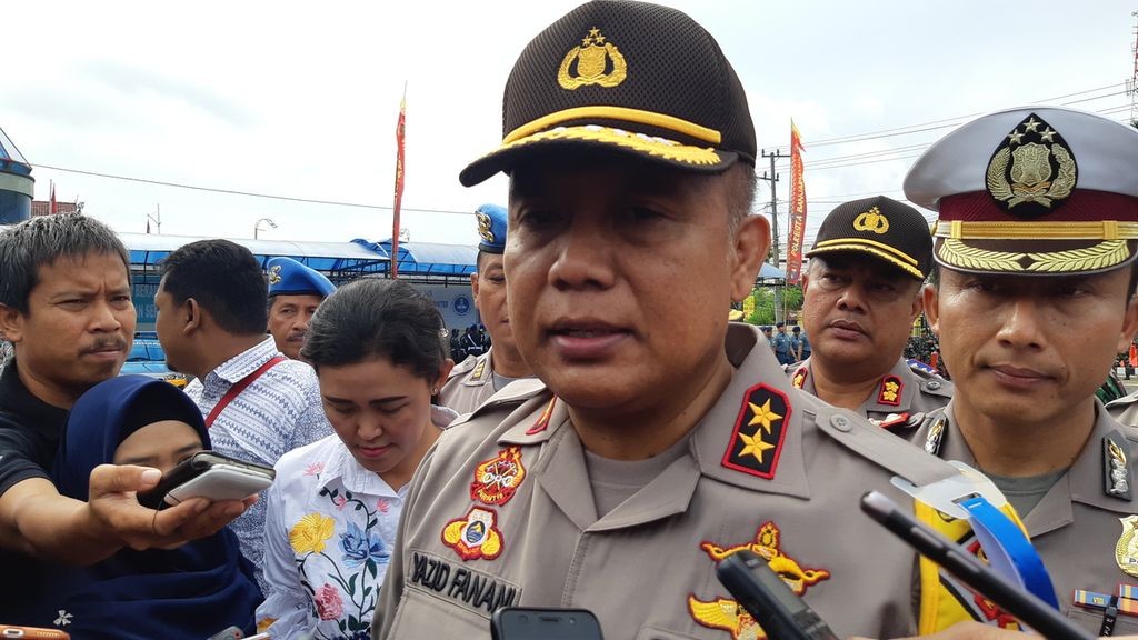 Inspektur Jenderal Yazid Fanani saat menjadi Kepala Kepolisian Daerah Kalimantan Selatan
