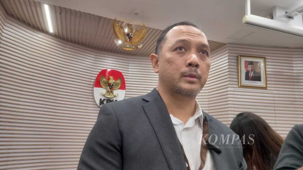 Juru Bicara Komisi Pemberantasan Korupsi Tessa Mahardhika Sugiarto 