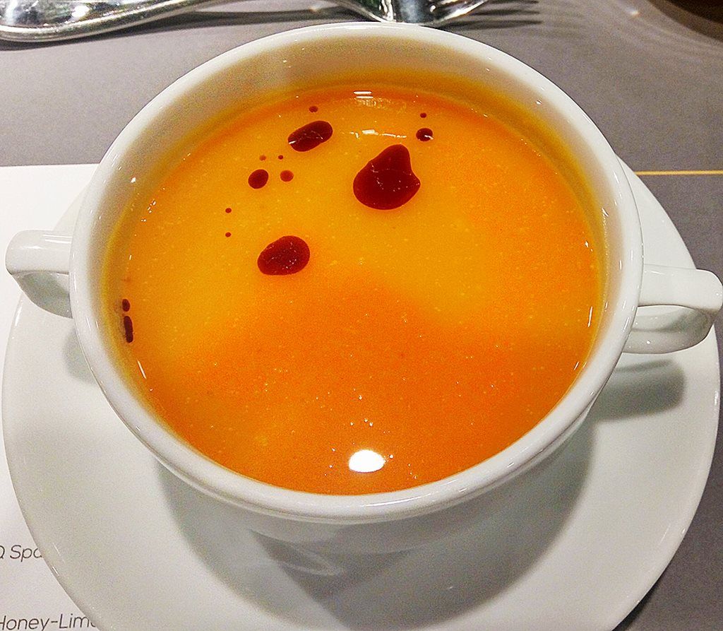 Sup labu parang (pumpkin)