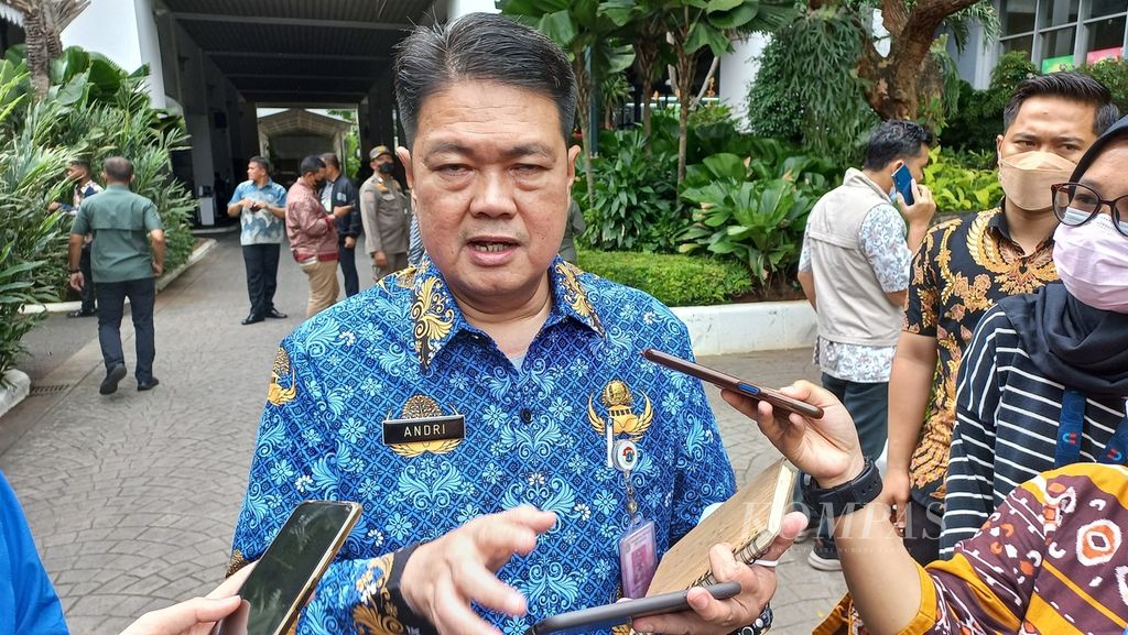 Kepala Dinas Tenaga Kerja, Transmigrasi, dan Energi DKI Jakarta Andri Yansyah