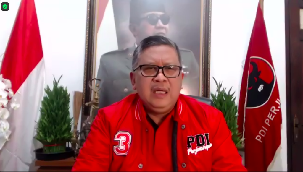 Sekretaris Jenderal Partai Demokrasi Indonesia Perjuangan (PDI-P) Hasto Kristiyanto