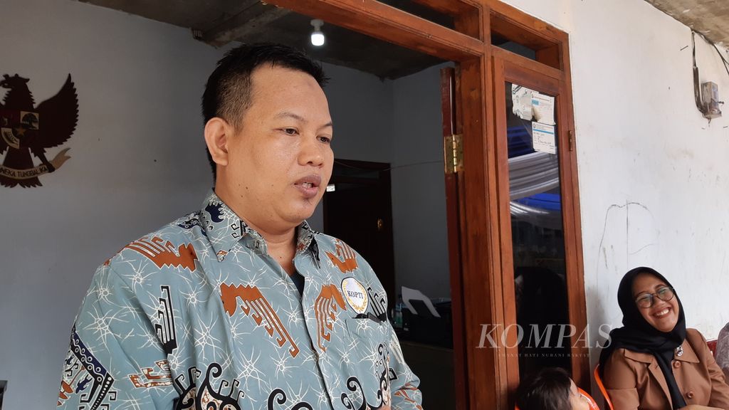 Sekretaris Koperasi Produsen Tempe Tahu Lampung M Darja saat diwawancarai di Bandar Lampung, Jumat (30/9/2022). 