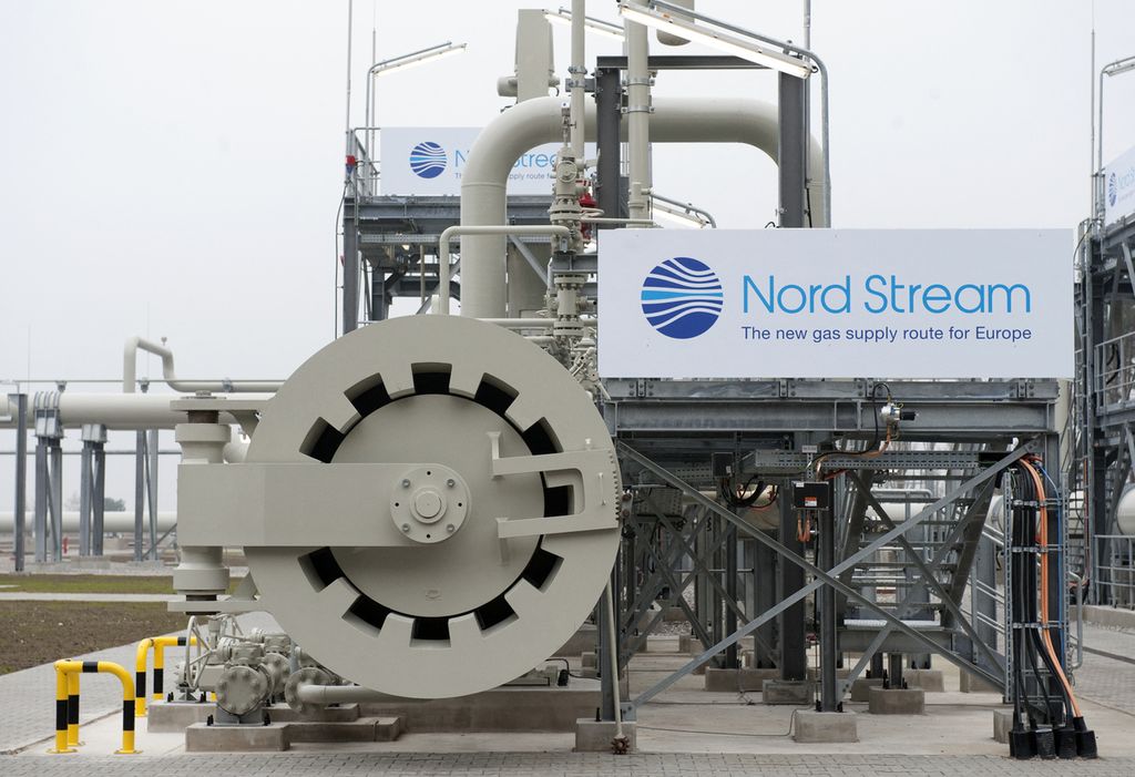 Dalam foto pada November 2011 ini terlihat stasiun penerimaan gas yang menjadi bagian dari jaringan transmisi NordStream. Jaringan itu mengalirkan gas dari Rusia ke Eropa. Mulai 27 Juli 2022, Rusia hanya memasok 20 persen dari kontrak awal ke Eropa. 