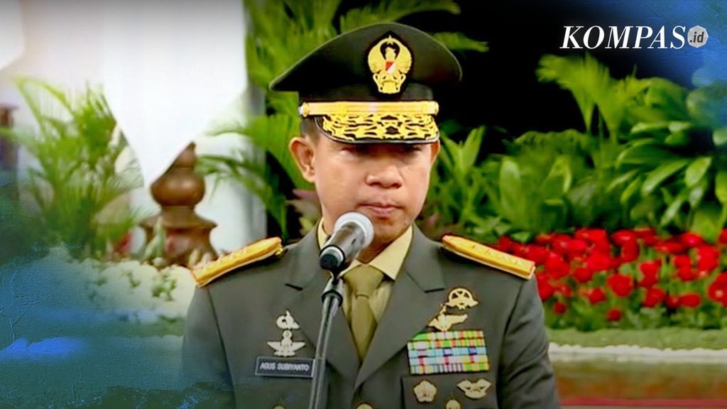 Panglima TNI Jenderal Agus Subiyanto 