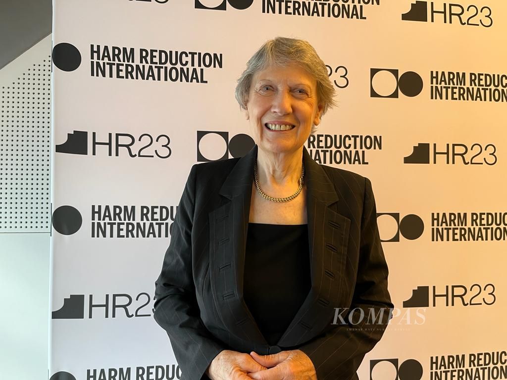 Ketua Komisi Global untuk Kebijakan Narkoba Helen Clark
