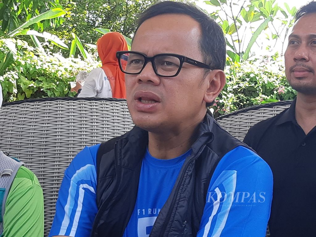 Mayor of Bogor for the 2014-2024 period, Bima Arya.