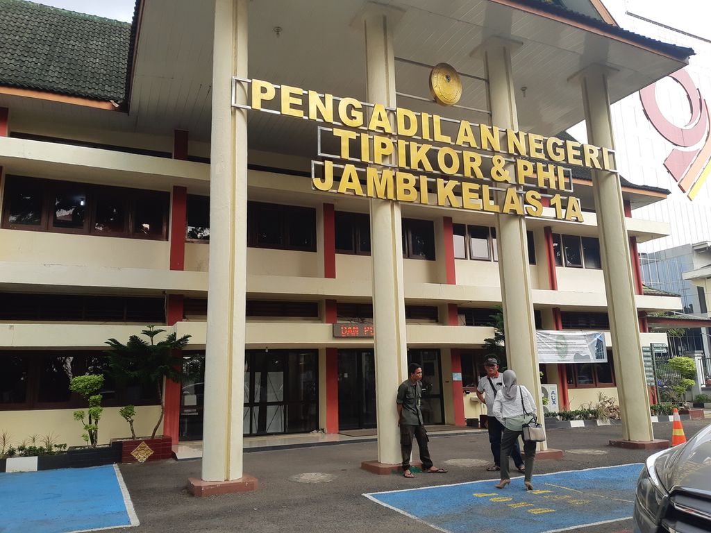 Pengadilan Negeri Jambi, Kamis (12/10/2023). 