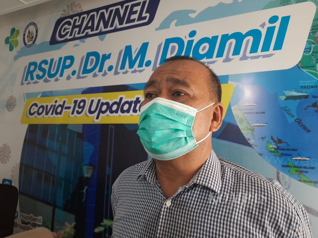 Pejabat Pembuat Informasi dan Dokumentasi RSUP Dr M Djamil Gustafianof ketika dijumpai di Padang, Sumatera Barat, Selasa (1/11/2022).