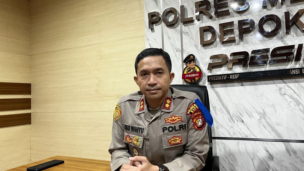 Wakil Kepala Kepolisian Resor Metro Depok Ajun Komisaris Besar Eko Wahyu Fredian