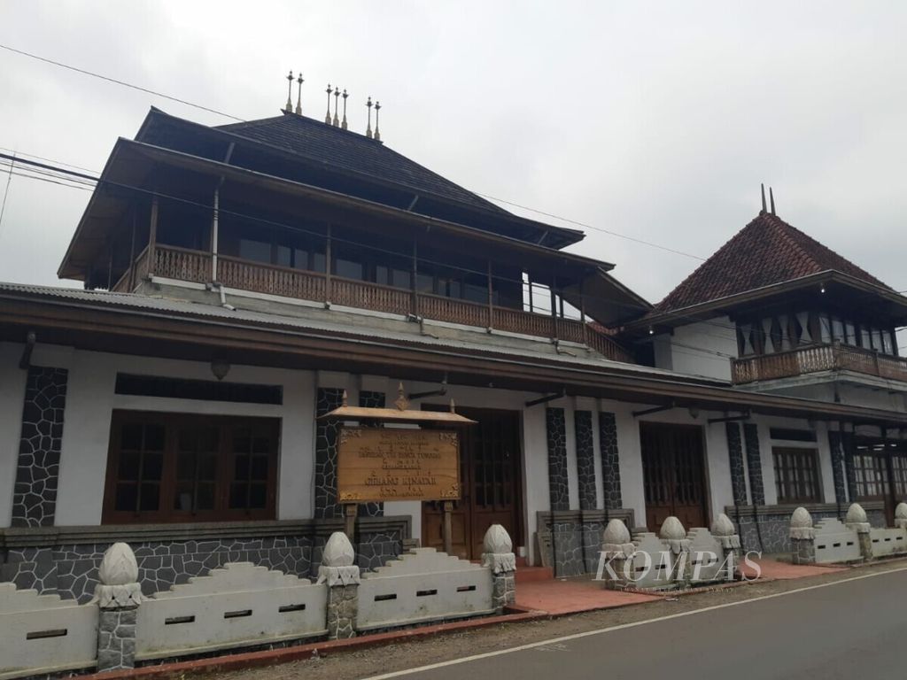 Potret Paseban Tri Panca Tunggal Cigugur, Kuningan, Jawa Barat, Senin (15/2/2021).
