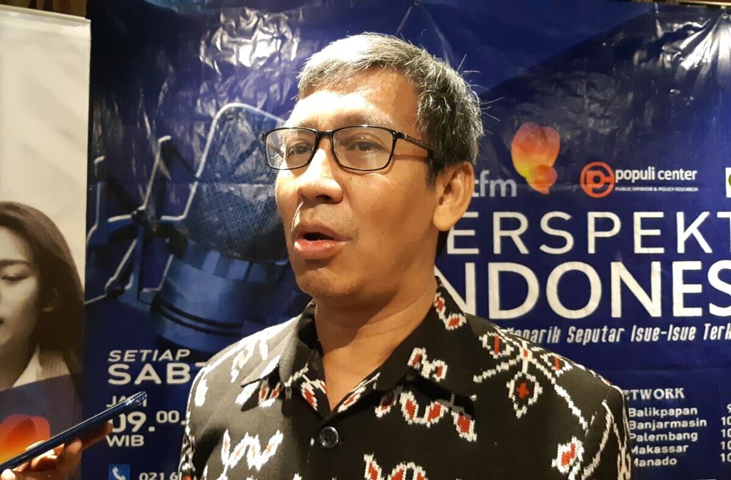 Anggota Dewan Etik Perhimpunan Survei Opini Publik Indonesia (Persepi), Hamdi Muluk