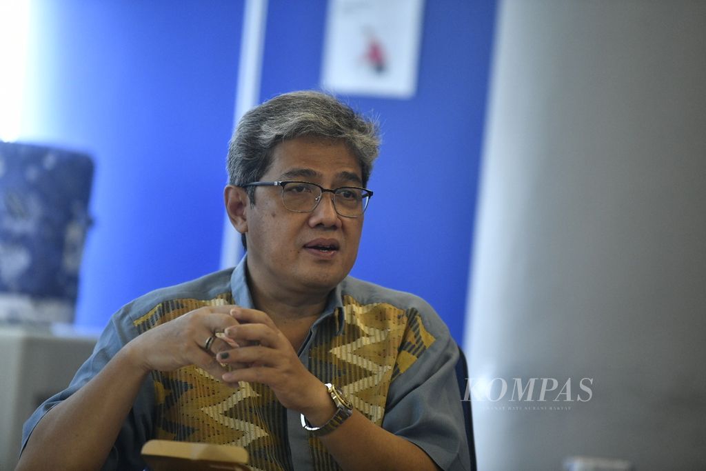 Wakil Kepala Otorita IKN Nusantara Dhony Rahajoe 