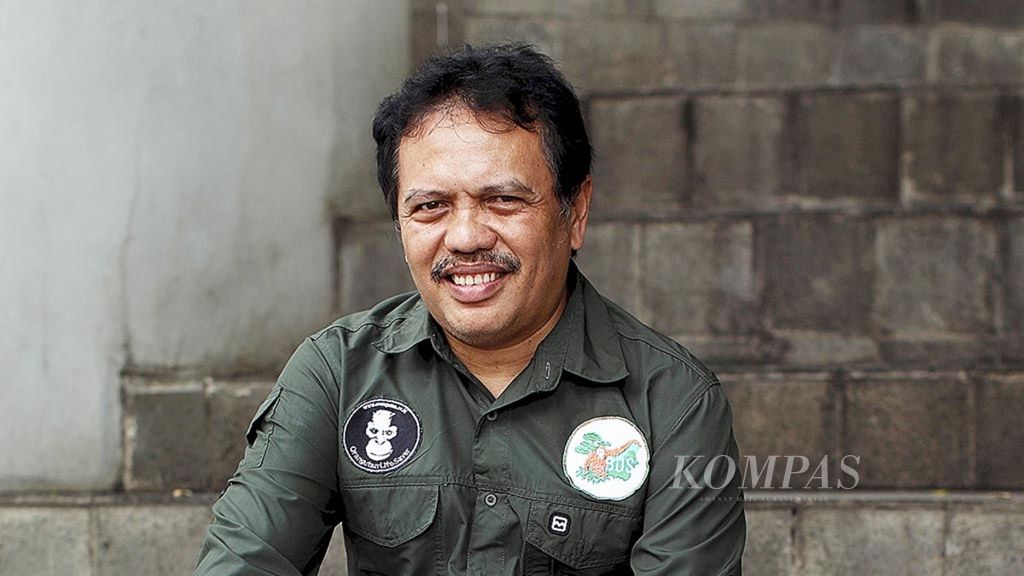 Jamartin Sihite, Ketua Pengurus Yayasan Borneo Orangutan Survival