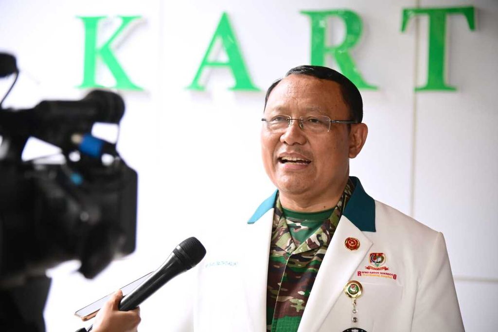 Kepala RSPAD Gatot Soebroto, Letnan Jenderal dr Albertus Budi Sulistya