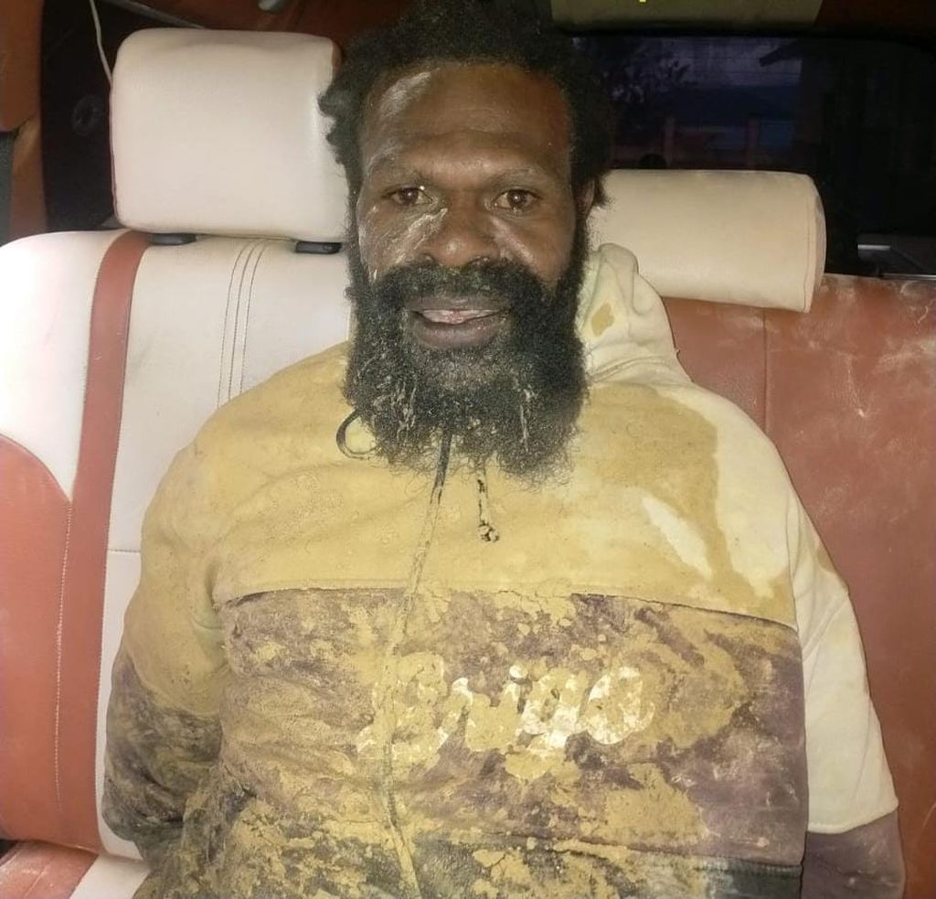 Komandan OPM wilayah Dokoge-Paniai, yakni Peni Pekei alias Petrus Pekei, yang ditangkap aparat di Kampung Ekaugida, Distrik Paniai Timur, Papua Tengah, Jumat (17/5/2024).