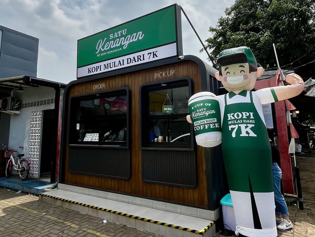 Tampilan lini bisnis terbaru Kenangan Brands, yaitu Satu Kenangan, yang diumumkan 2 Mei 2024. 