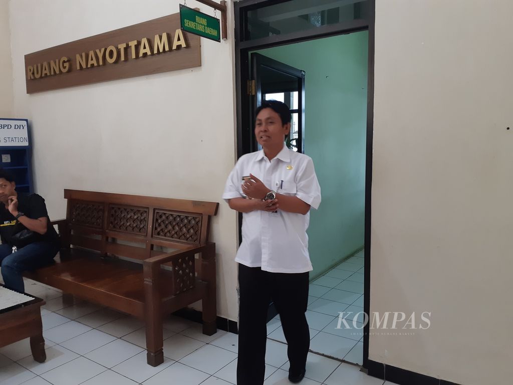 Wakil Bupati Gunungkidul Heri Susanto, Rabu (5/7/2023), di DI Yogyakarta.