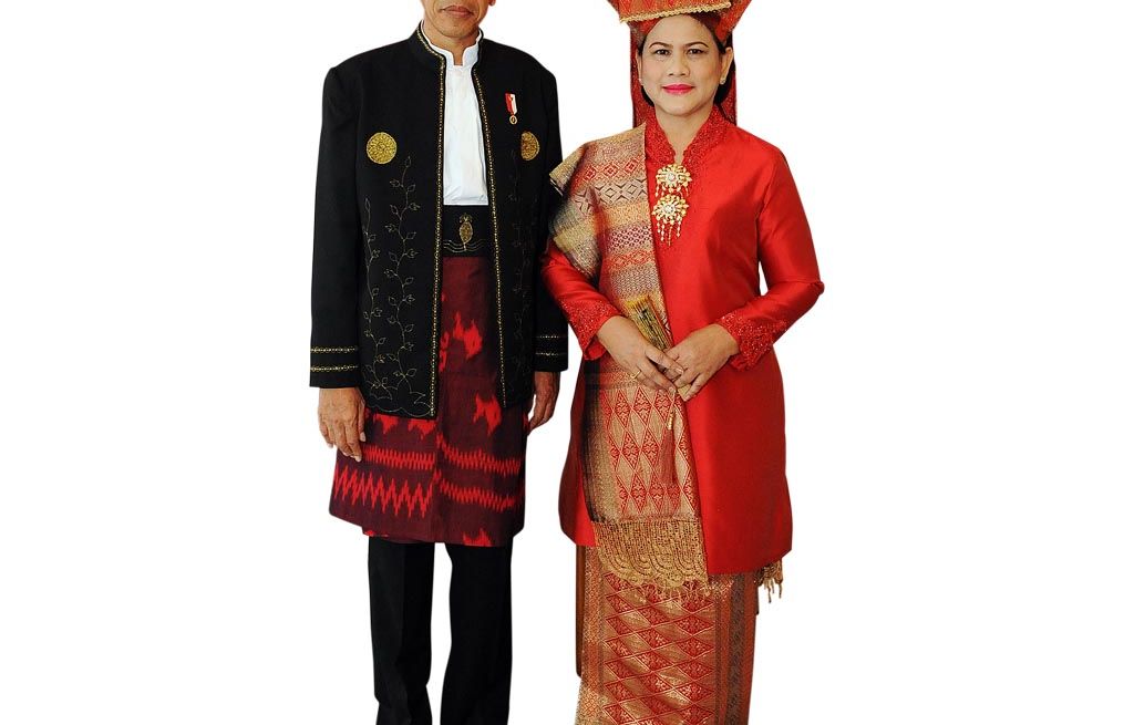 Presiden Joko Widodo dan Ibu Iriana Joko Widodo.