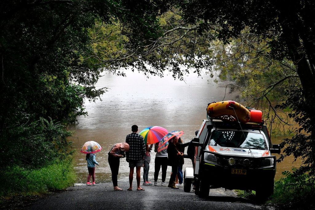 Sekitar 18.000 orang telah dievakuasi dari banjir di New South Wales, Australia, pada hari 22 Maret 2021. Semakin banyak wilayah di negara-negara rentan menghadapi dampak perubahan iklim.
