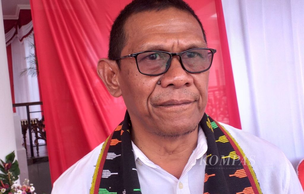 Kepala Dinas Pertanian, Perkebunan, dan Hortikultura Nusa Tenggara Timur Lecky Fredrich Koli di Kupang, Jumat (26/8/2022).