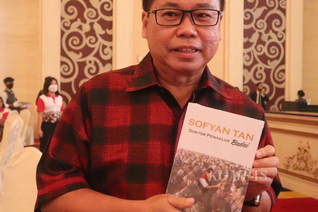 Assimilation figure and member of Commission X DPR RI Sofyan Tan, Saturday (24/9/2022).