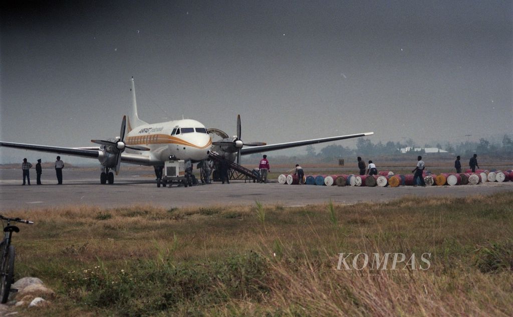 Pesawat Airfast Indonesia.