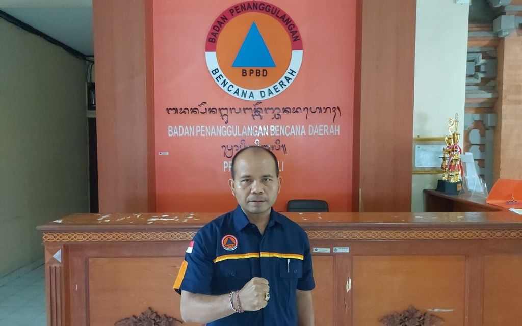Kepala Pelaksana BPBD Provinsi Bali I Made Rentin. 