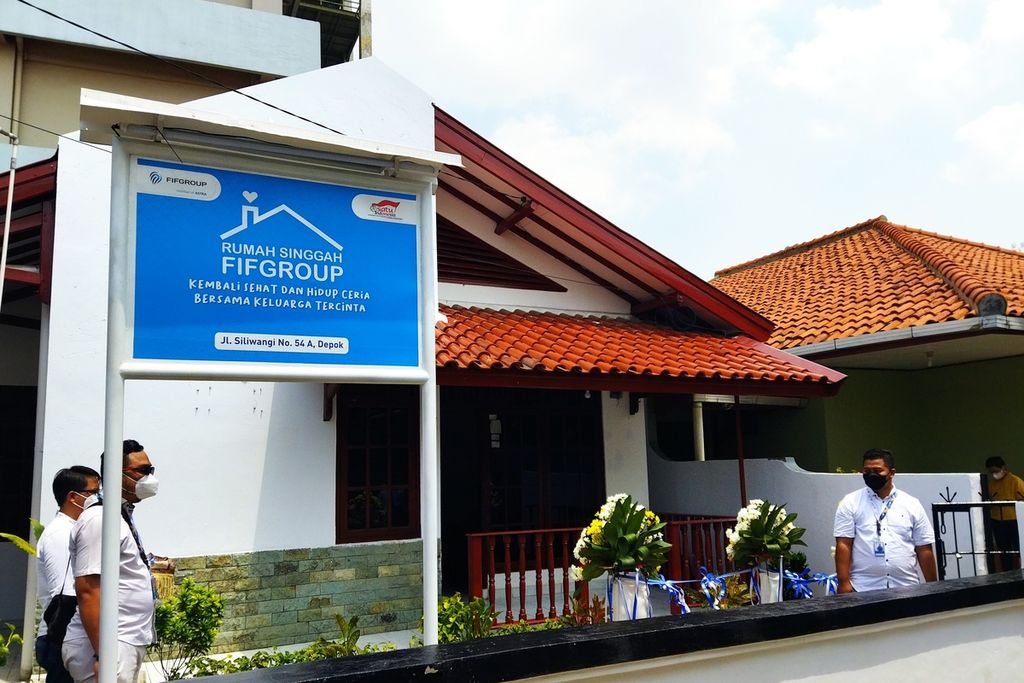 PT Federal Internasional Finance atau FIF Group bersama Rumah Sakit Umum Hermina Depok menghadirkan rumah singgah bagi keluarga pasien di Kota Depok, Jawa Barat, Rabu (28/9/2022).