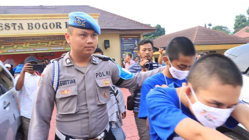 Kepolisian Resor Kota Bogor mengungkap kasus tindak pidana perdagangan orang terhadap anak di bawah umur dari 29 April hingga 11 Juni 2023. 