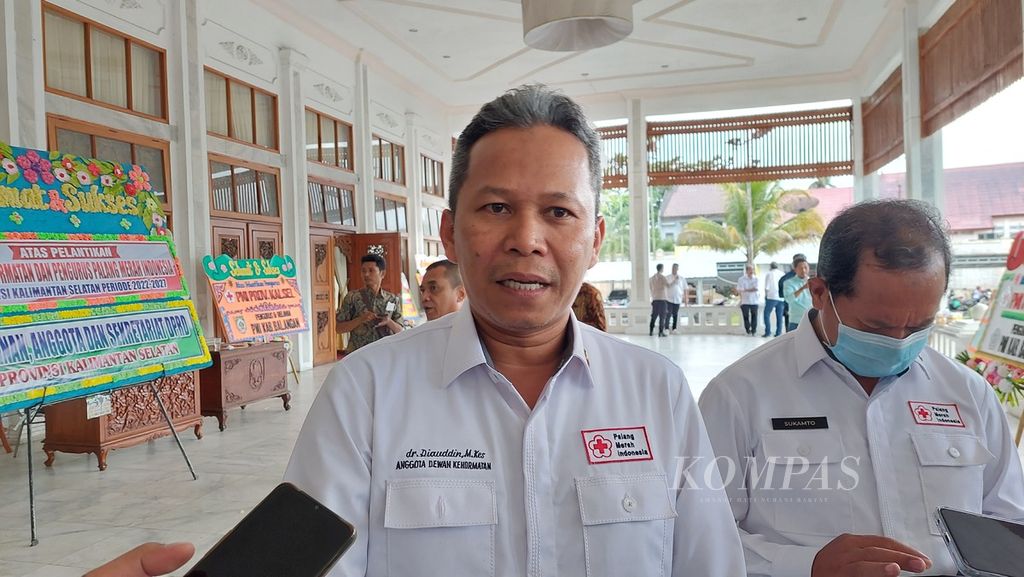 Kepala Dinas Kesehatan Provinsi Kalimantan Selatan Diauddin