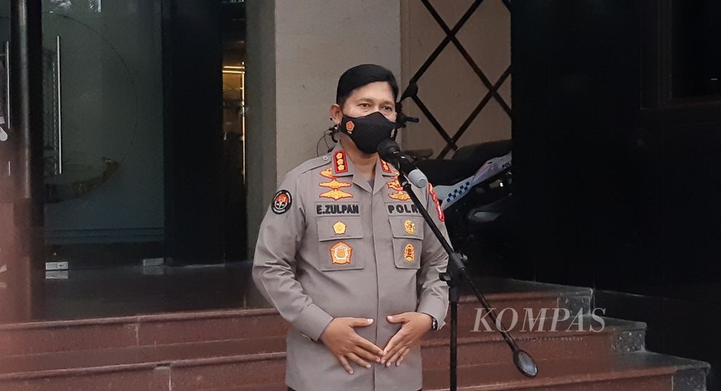  Kepala Bidang Humas Polda Metro Jaya Komisaris Besar Endra Zulpan