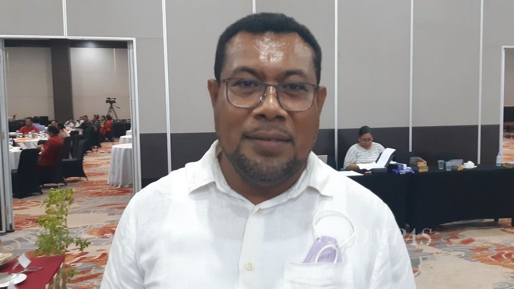 Ketua Pengarah Jaringan Damai Papua, Septer Manufandu.