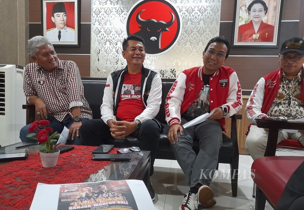 Sukarelawan Sahabat Ganjar Indonesia akan mengadakan acara bertajuk "Pesta Rakyat Ganjar - Mahfud Bali" di Kota Denpasar, Bali, Sabtu (20/1/2024). 