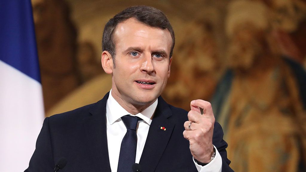 Presiden Perancis Emannuel Macron.