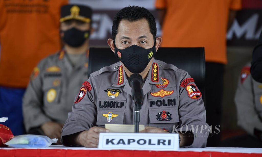 National Police Chiep Gen. Listyo Sigit Prabowo 