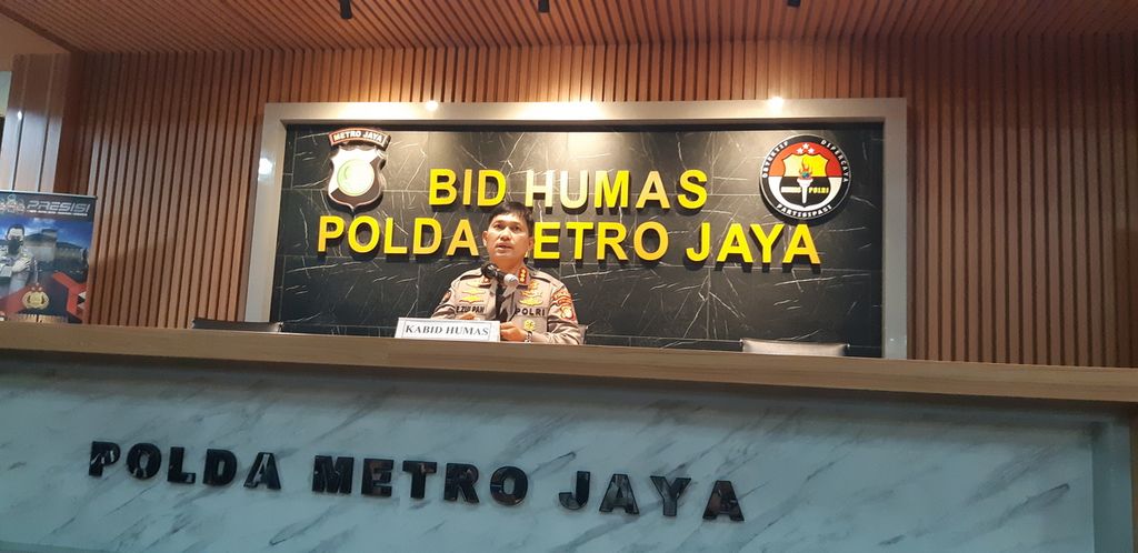 Kepala Bidang Humas Polda Metro Jaya Komisaris Besar Endra Zulpan