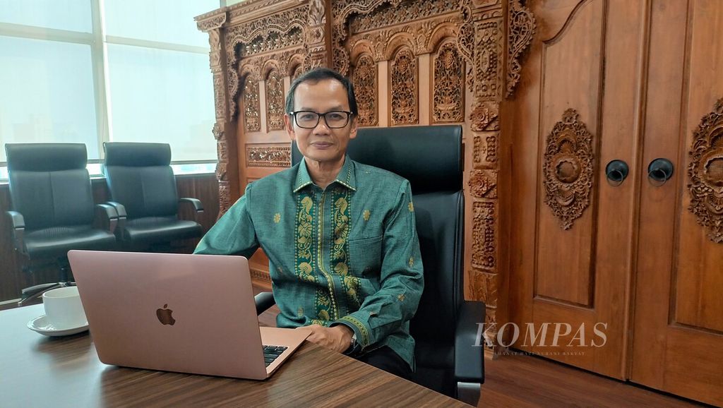 Direktur Jenderal Pendidikan Tinggi Kementerian Pendidikan, Kebudayaan, Riset, dan Teknologi  Nizam  di Jakarta, Kamis (22/06/2023).