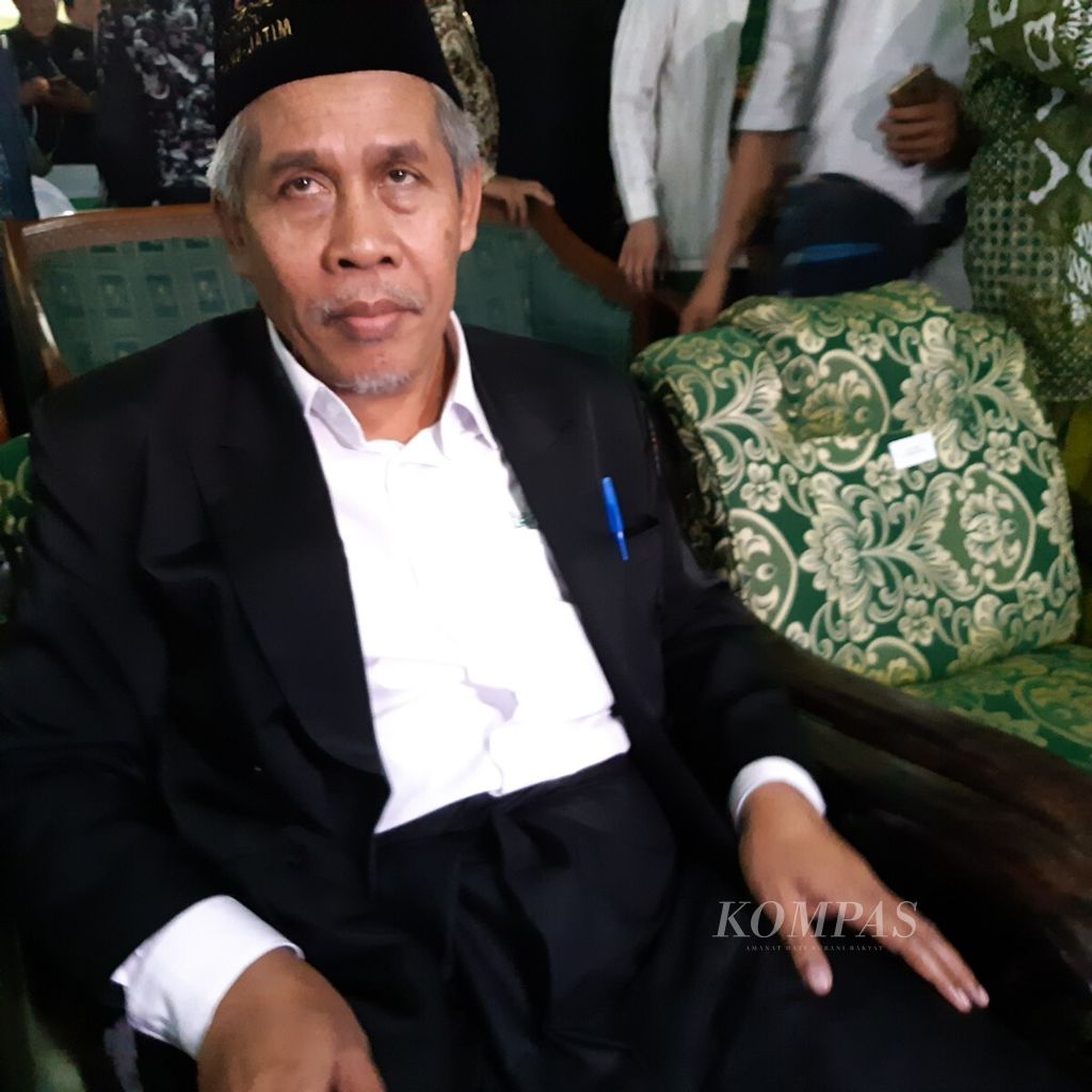 Ketua Pengurus Wilayah Nahdlatul Jawa Timur KH Marzuki Mustamar.