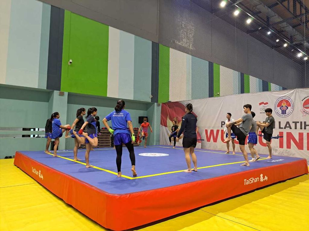 Tim nasional wushu sanda Indonesia berlatih untuk berlaga dalam SEA Games 2023. Latihan ini berlangsung di GBK Arena, Jakarta pada Desember 2022. Mereka berencana menurunkan enam atlet pada enam nomor pertandingan.