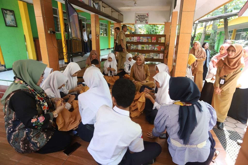 Program Inklusi Simba Asia di SMPN 2 Kota Malang. Ini adalah program pelatihan kemandirian dan sahabat siswa bagi anak inklusi. 