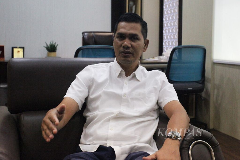Kepala Dinas Pemuda Olahraga Aceh Nasir Syamaun