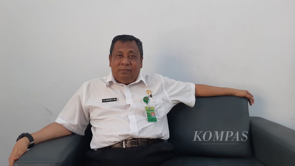 Kepala BKSDA Sulteng Hasmuni Hasmar saat ditemui di Palu, Rabu (9/2/2022).